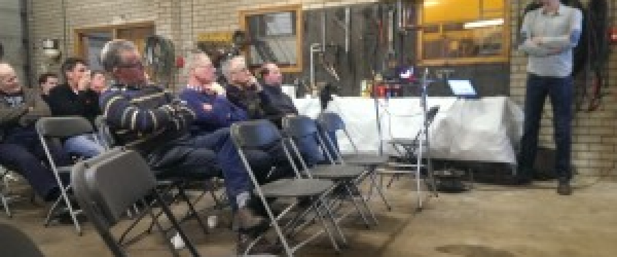 Kennisavond bodembenutting deelnemende loonwerker Volkerink Heino