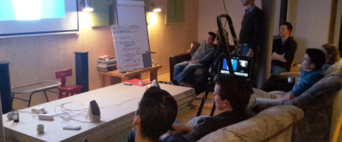 Jonge boeren presenteren hun bedrijf