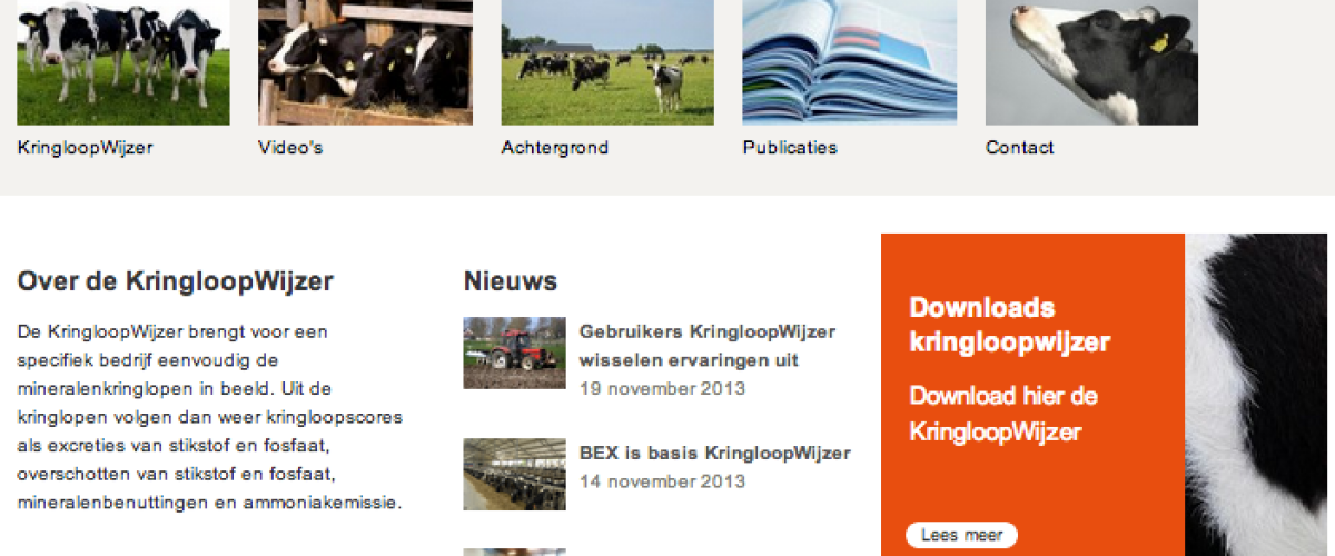 Nieuwe website: www.mijnkringloopwijzer.nl online