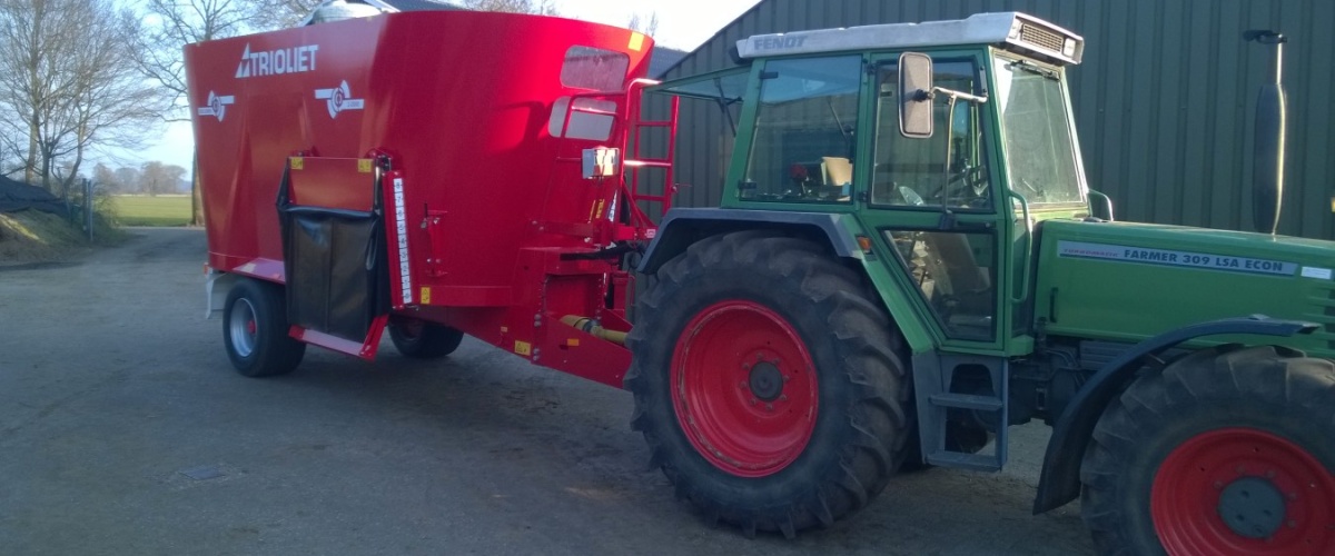 Betere voerefficiëntie met nieuwe voermengwagen