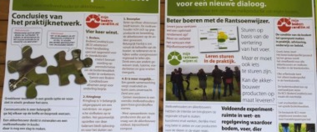 Resultaten praktijknetwerk veenkoloniale kringloopboeren